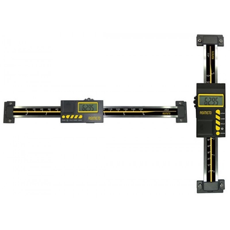 خظ کش دیجیتال افقی و عمودی آسیمتو