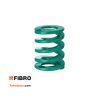 فنر قالب سازی سبز از قطر ۱۰ – ۶۳ با برند Fibro